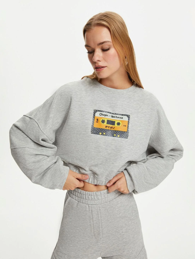 N24KD10057 NOCTURNE SWEATSHİRT