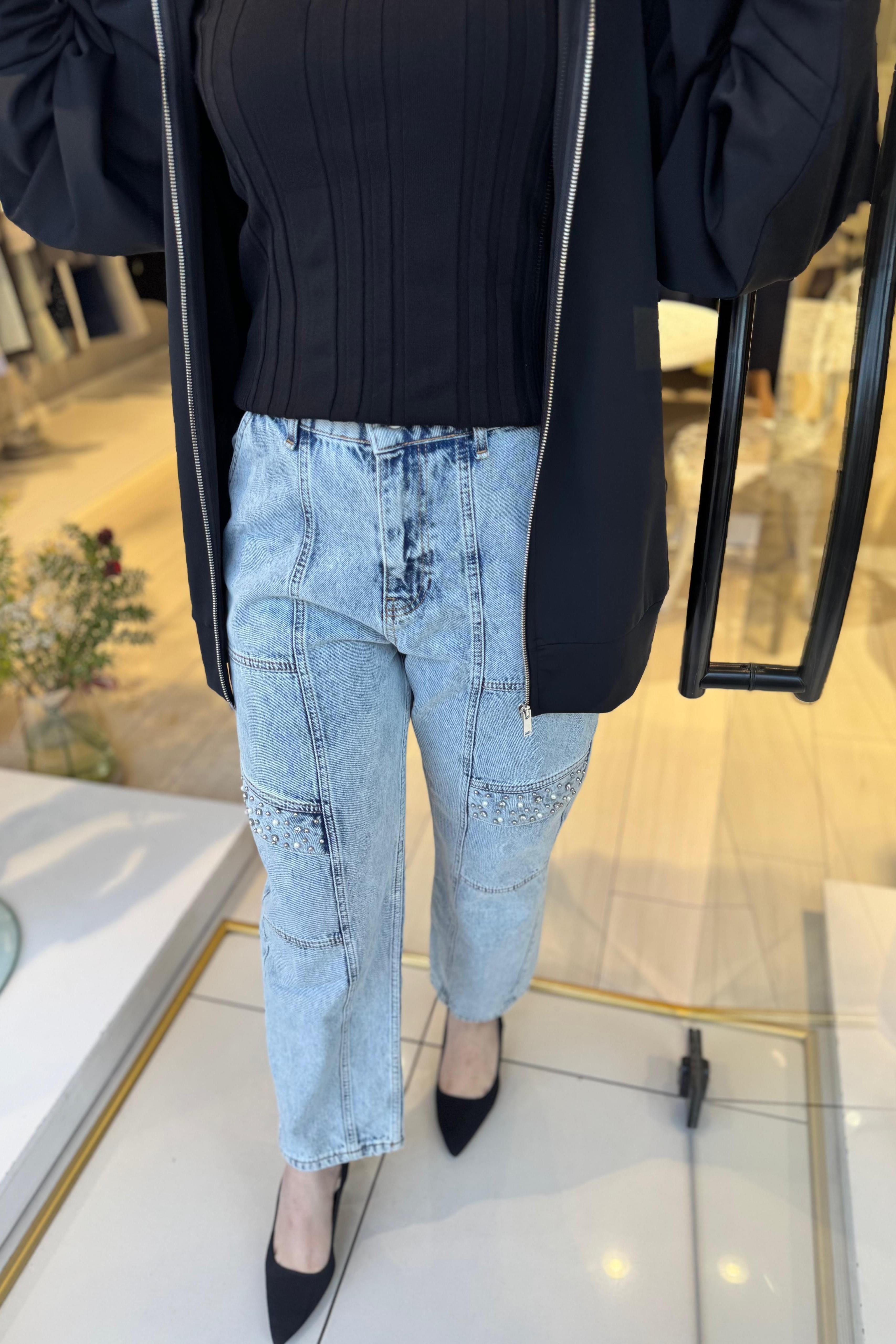 OE25Y939721 OMELYA DENİM PANTOLON