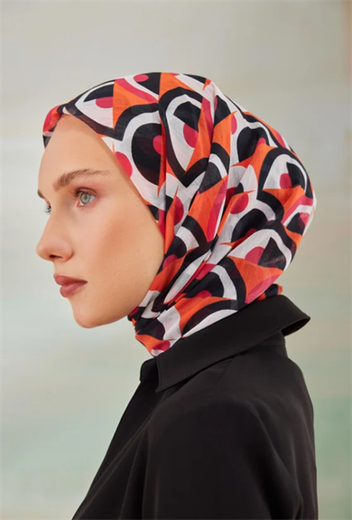 1194-1 CARDİON PAMUK İPEK EŞARP
