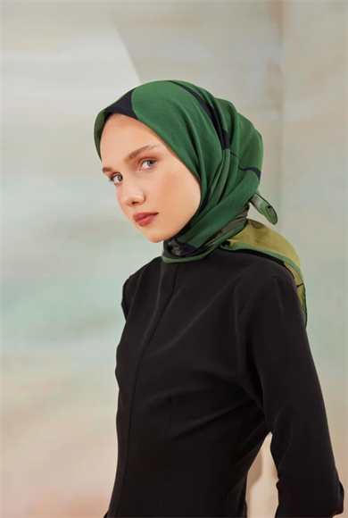 1194-3 CARDİON PAMUK İPEK EŞARP