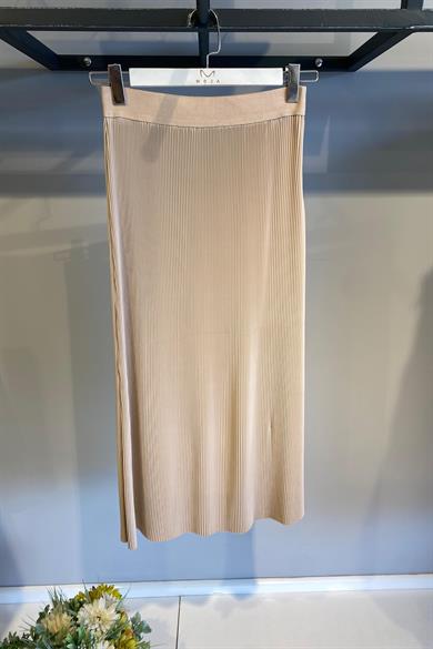 24SS59042 BEYS DESIGN PLİSE ETEK