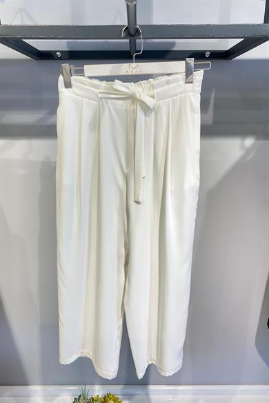 24SS72002 BEYS DESIGN KUŞAK DETAY PANTOLON