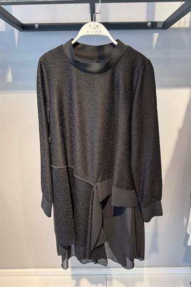 24SS74084 BEYS DESIGN SARMAŞIK DETAY TUNİK