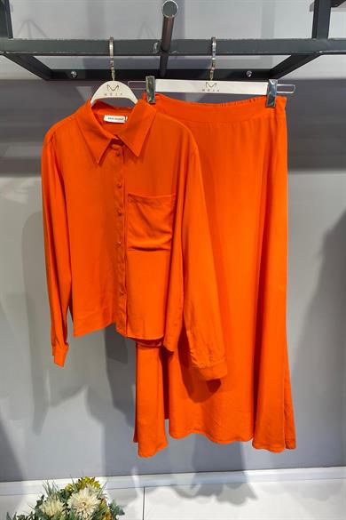 24SS79057 BEYS DESIGN KETEN ETEKLİ TAKIM