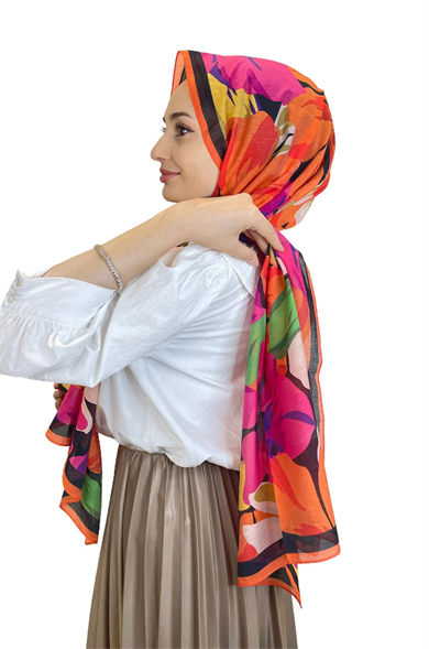 E1352 CARDİON PAMUK İPEK ŞAL