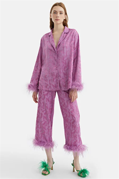 N23KN3107 NOCTURNE DÖKÜMLÜ PANTOLON