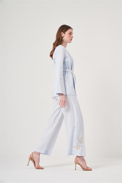 OE25Y939653 OMELYA KETEN PANTOLON