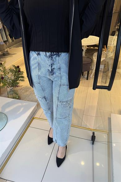 OE25Y939721 OMELYA DENİM PANTOLON