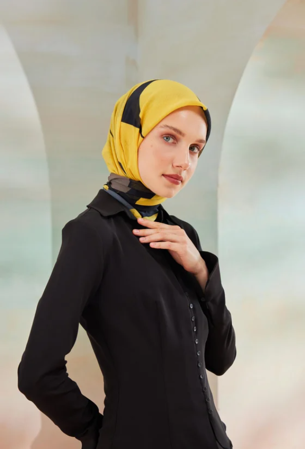 1194-3 CARDİON PAMUK İPEK EŞARP