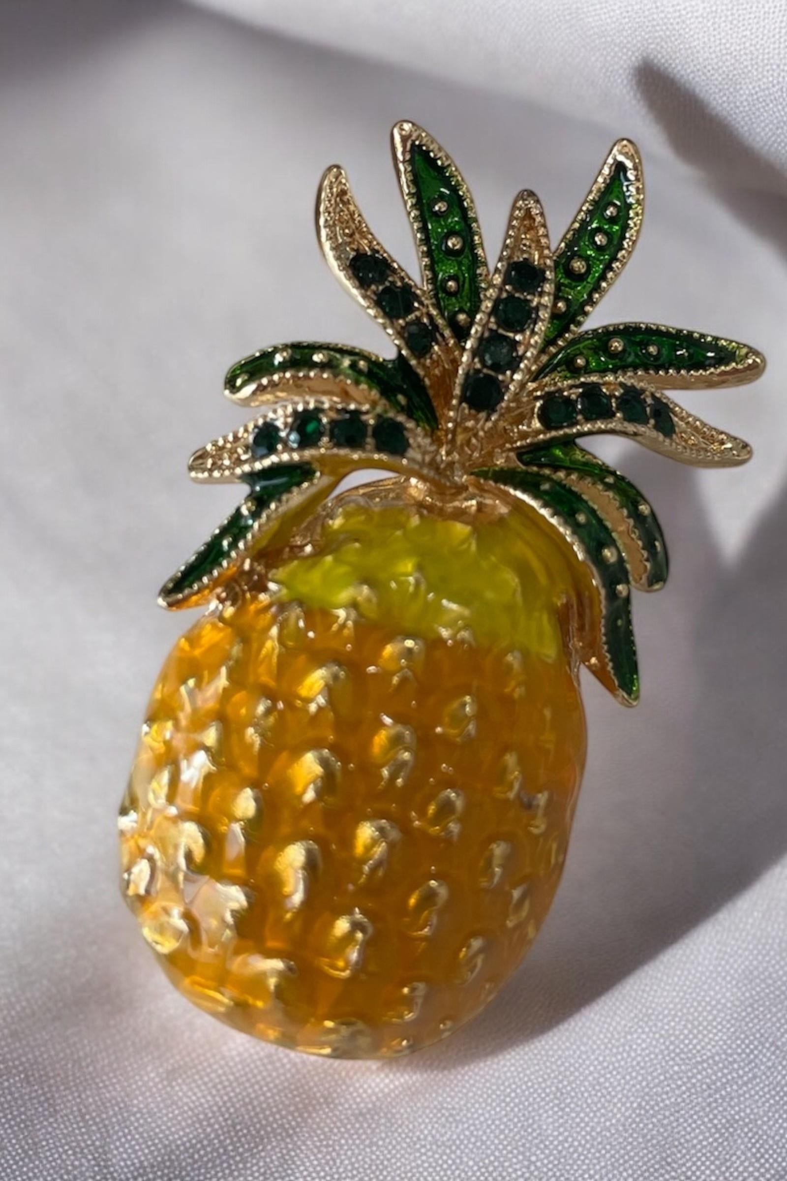 1419 İTHAL ANANAS BROŞ