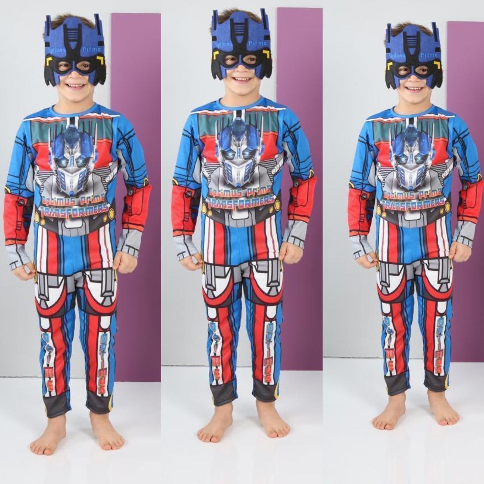 Transformers Maskeli Çocuk Kostüm