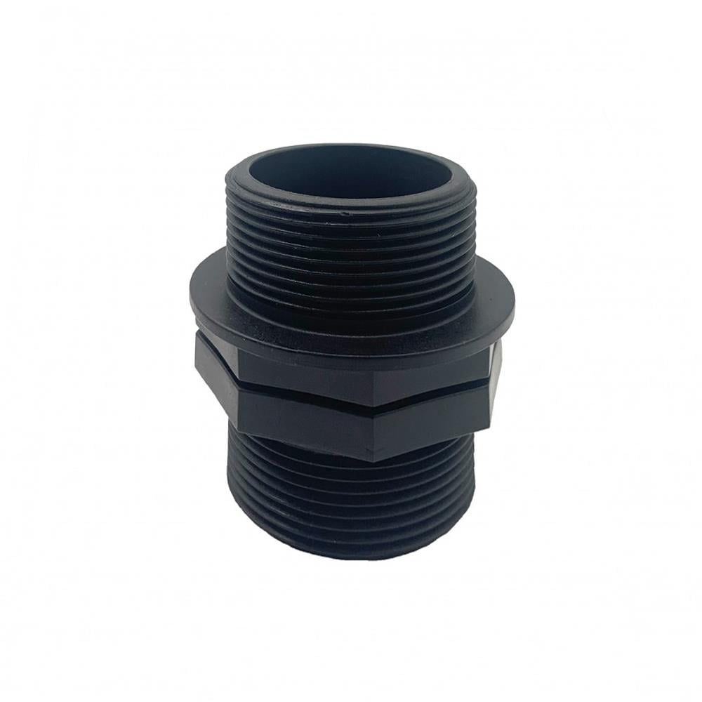 1 1/2''E - 1 1/2''E Plastik Nipel