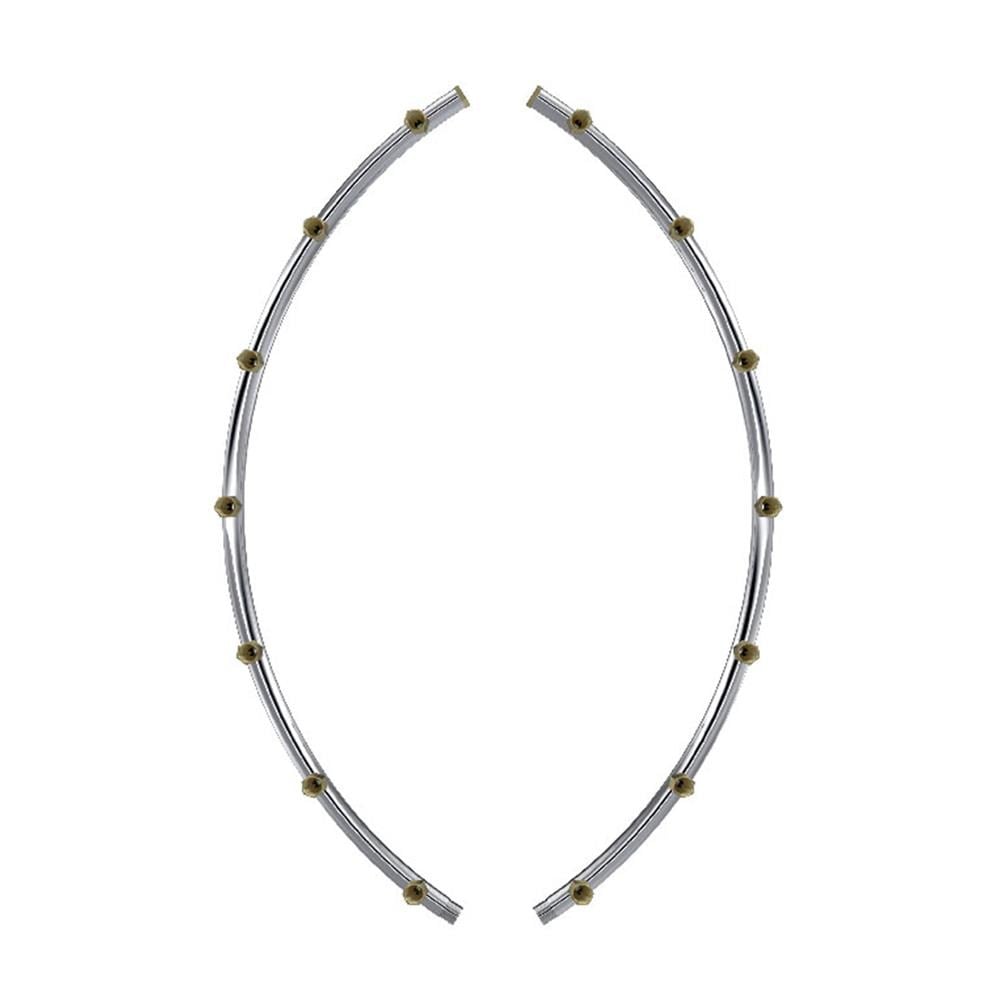 Tarım İlaçlama Fanı - Ay Boru Paslanmaz Çelik 100cm - 8+8