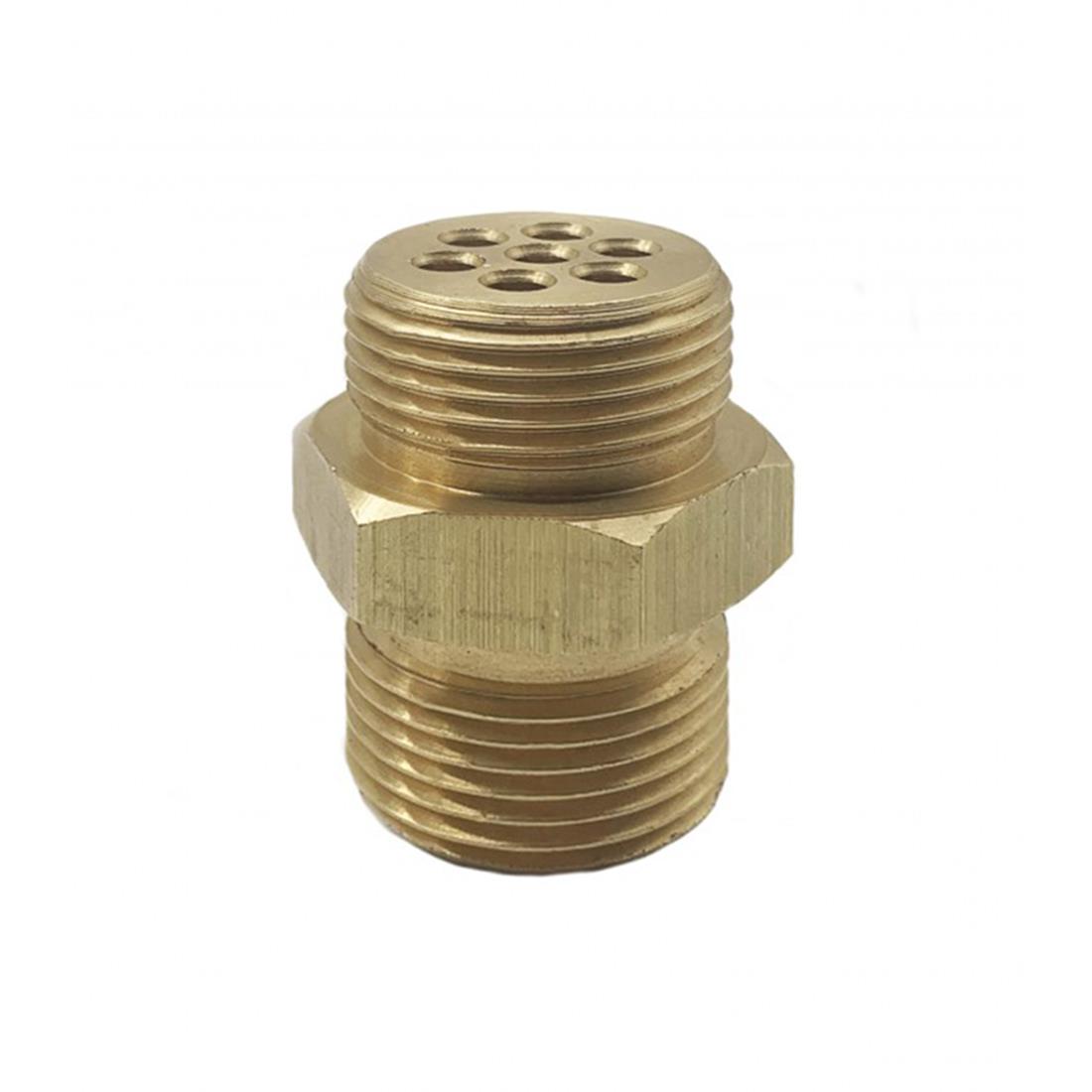 Pirinç 3/4'' Delikli Nipel