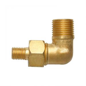 Pirinç Köşe Dirsek 1/2'' Erkek