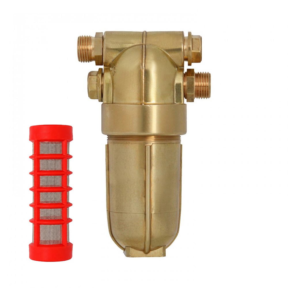 Büyük Pirinç Basınç Filtresi - PVC SüzgeçliBPBF-003