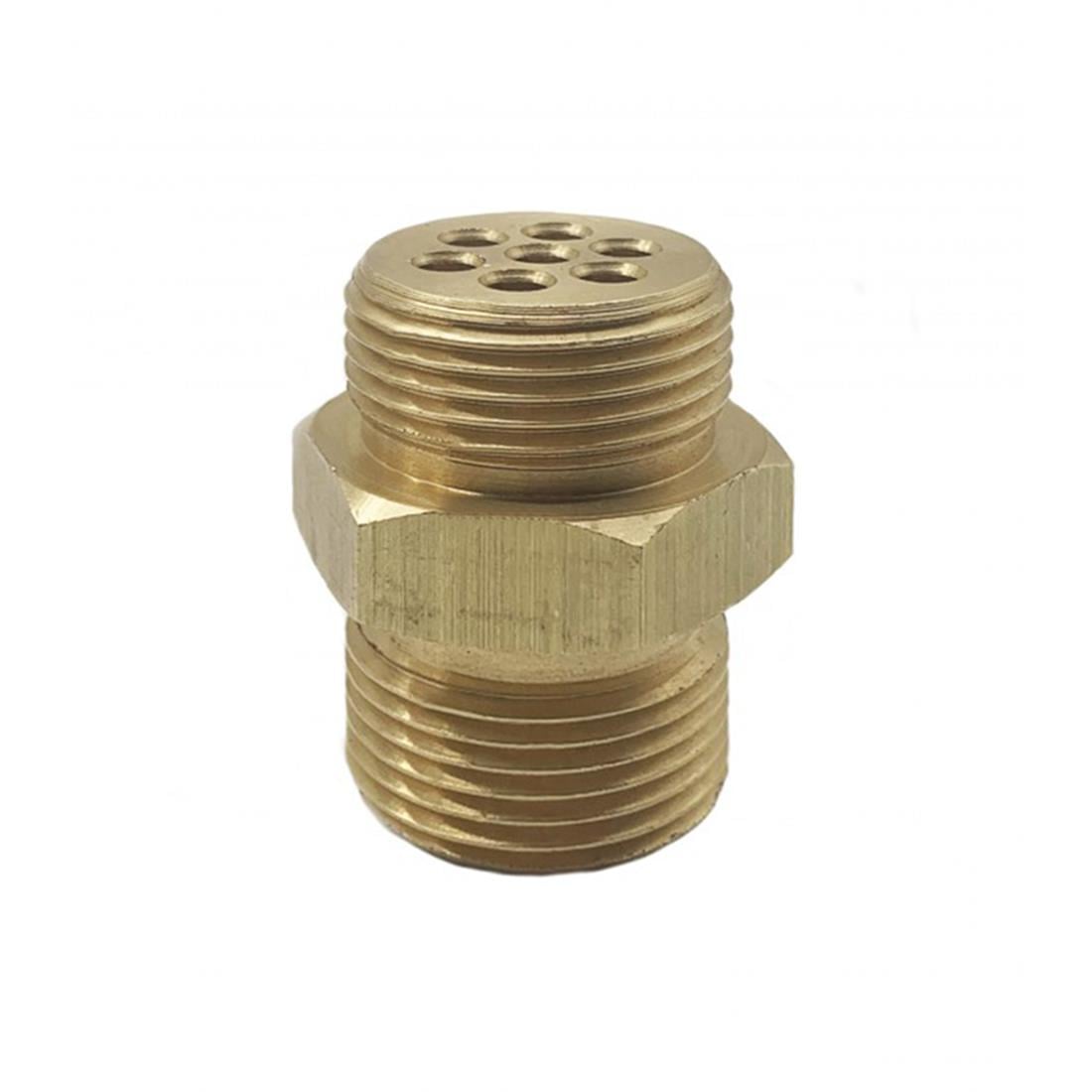 Pirinç 3/4'' Delikli Nipel