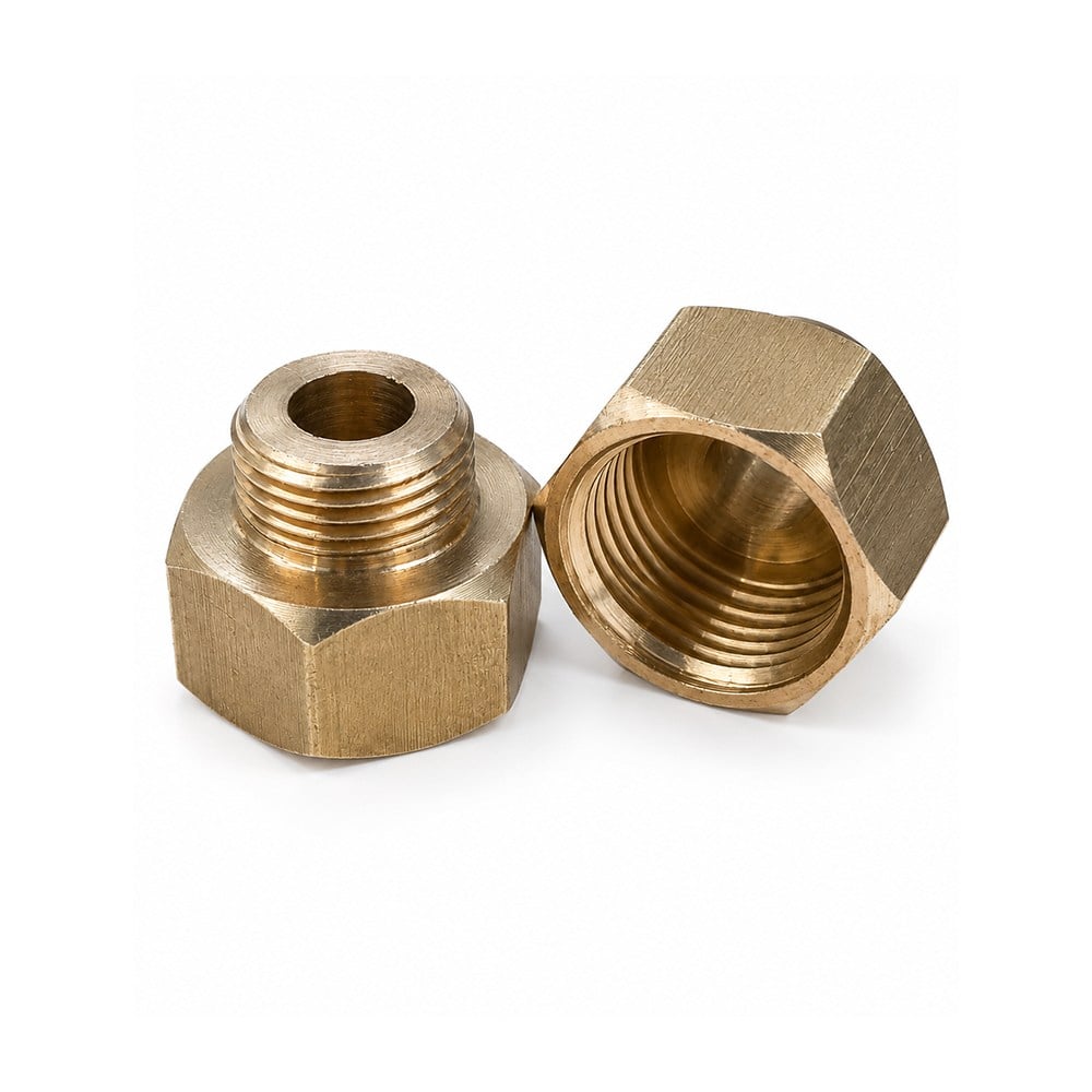Pirinç Redüktör Adaptörü - Konnektör 3/8'' Erkek - 1/2'' DişiSP-3812