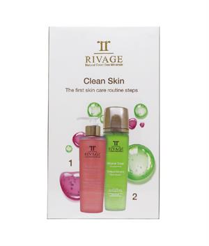 Rivage Facial Wash & Mineral Toner Set | Dead Sea Minerals