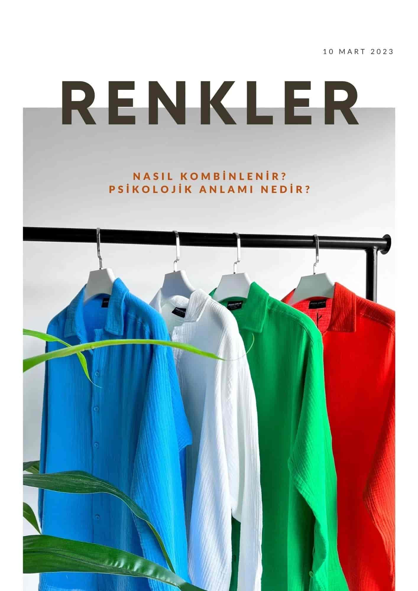 Kıyafetlerimizdeki Renklerin Psikolojik Anlamları Nelerdir?