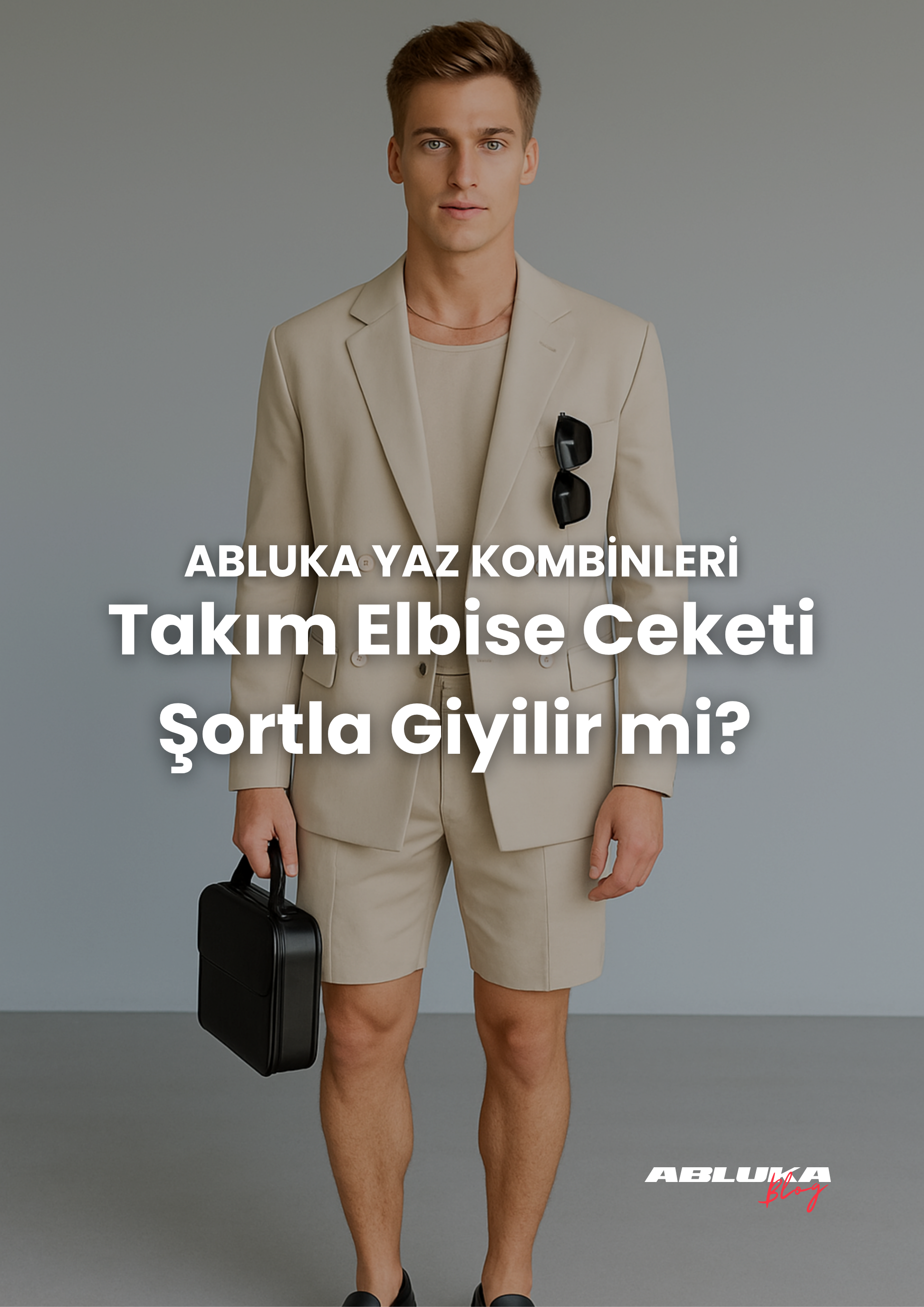 Takım Elbise Ceketi Şortla Giyilir mi? Yaz İçin Cesur ve Şık Kombinler