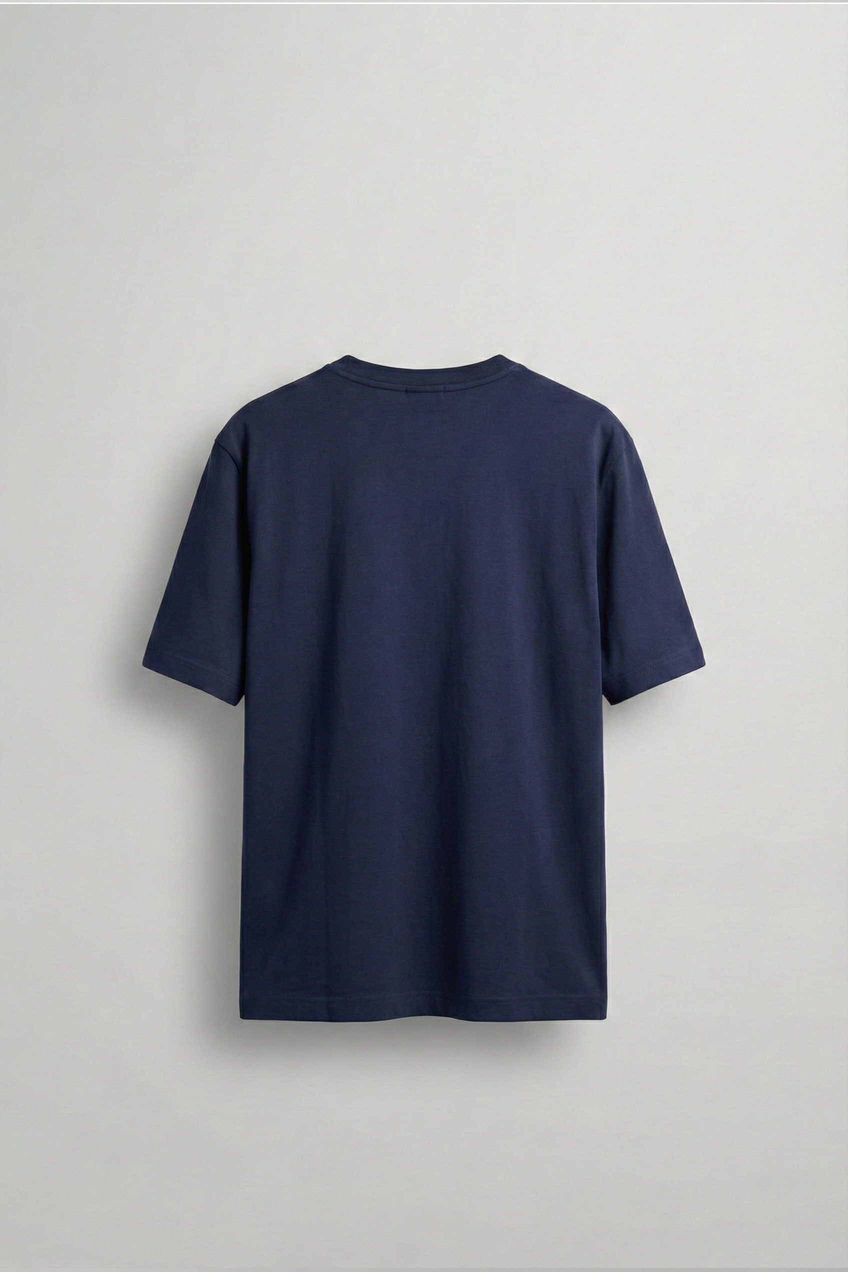 Erkek Relaxed Fit Yumuşak Dokulu Basic T-Shirt Lacivert