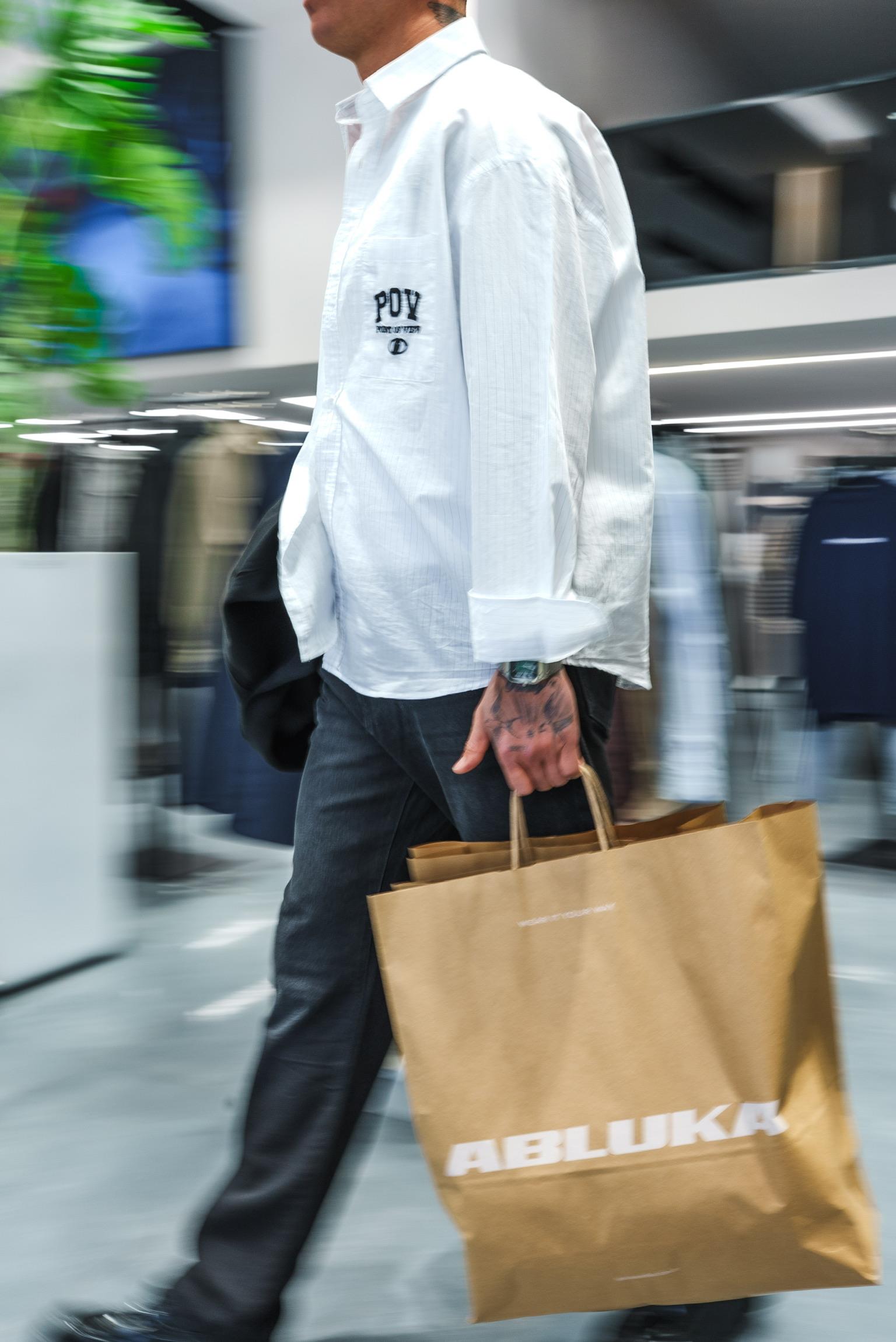 Erkek Uzun Kollu Nakış İşlemeli Oversize Gömlek Beyaz