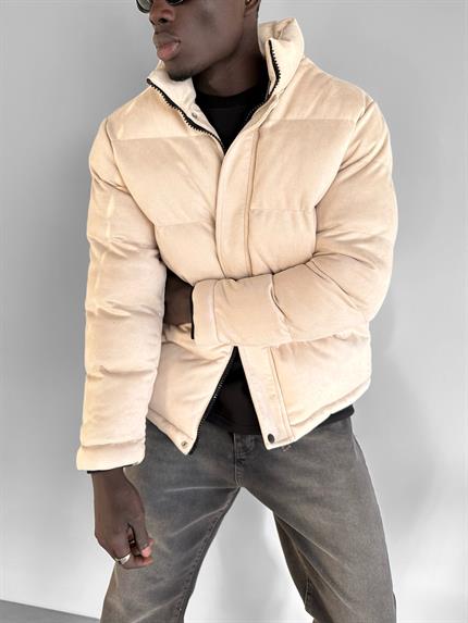 Erkek Dolgulu Nubuk Mont Bej