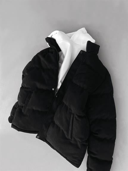 Erkek Dolgulu Nubuk Mont Siyah