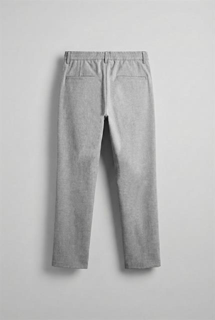 Erkek Baggy Fit Beli Lastikli Rahat Pantolon Gri