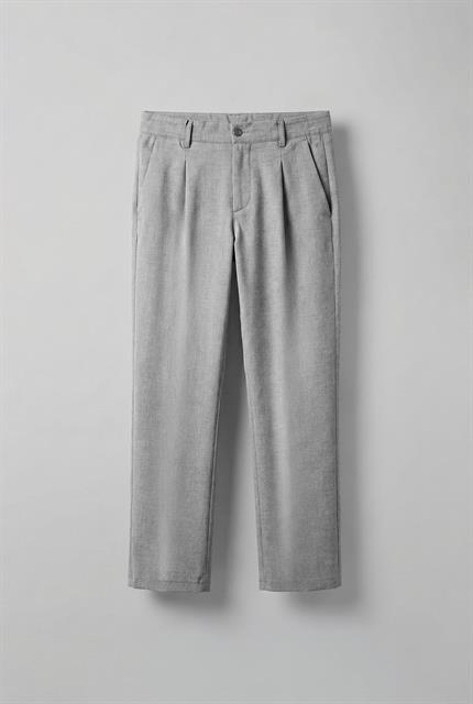 Erkek Baggy Fit Beli Lastikli Rahat Pantolon Gri