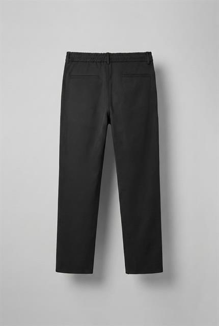 Erkek Baggy Fit Beli Lastikli Rahat Pantolon Siyah