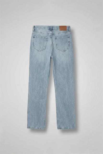 Erkek Baggy Fit Jean Pantolon Mavi