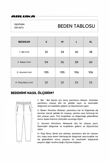 Erkek Baggy Fit Nakış Detaylı Basic Eşofman Altı Siyah