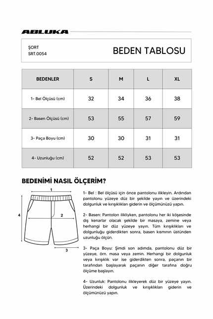 Erkek Baggy Fit Nakış Detaylı Basic Şort Siyah
