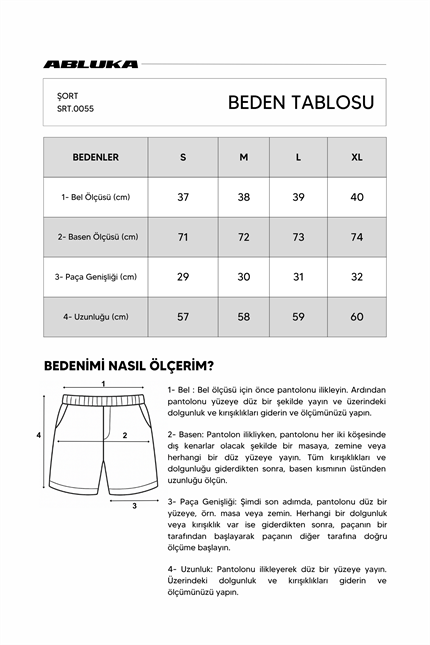 Erkek Baggy Fit Pamuklu Keten Görünümlü Şort Bej