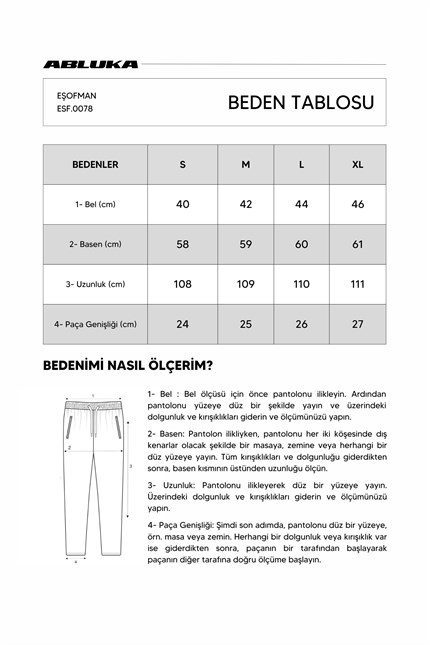 Erkek Baggy Fit Yıkamalı Nakışlı Eşofman Altı Kahverengi