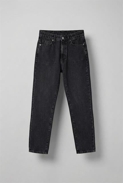 Erkek Basic Boyfriend Jean Siyah