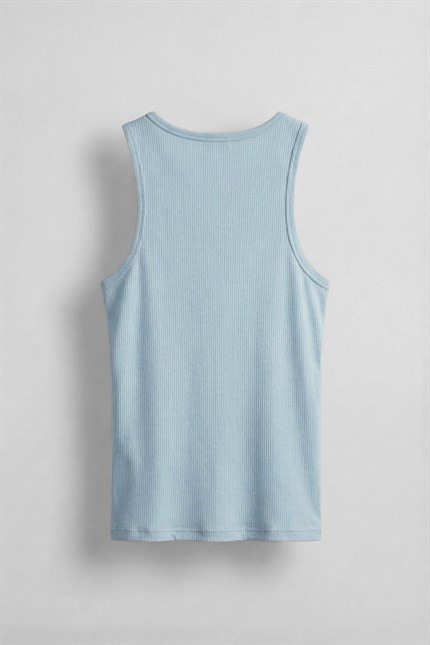 Erkek Basic Fitilli Kumaş Sporcu Atlet Bebek Mavi