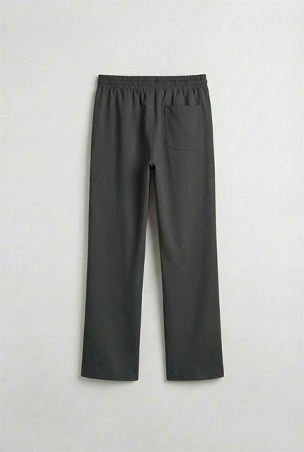 Erkek Beli Lastikli Baggy Pantolon Füme