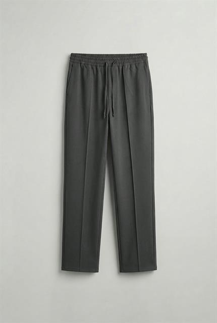 Erkek Beli Lastikli Baggy Pantolon Füme