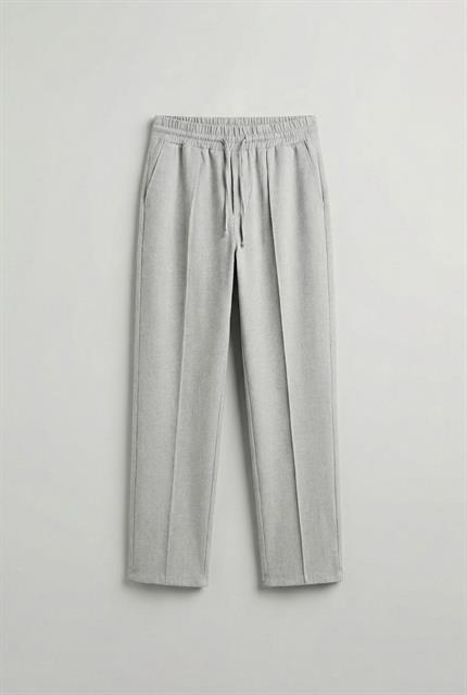 Erkek Beli Lastikli Baggy Pantolon Gri