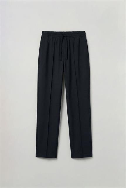 Erkek Beli Lastikli Baggy Pantolon Lacivert