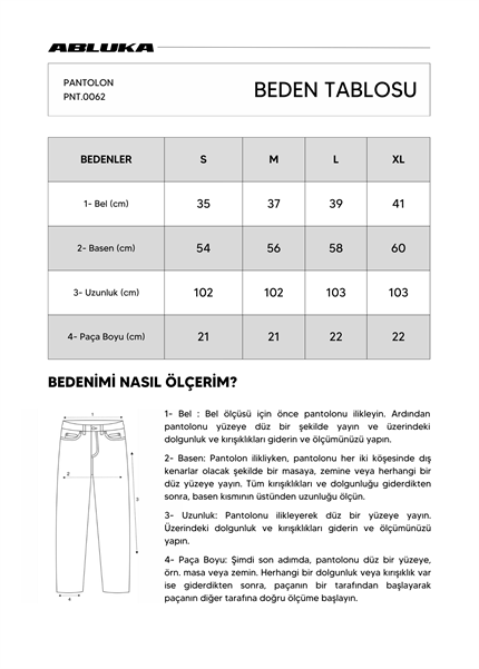 Erkek Beli Lastikli Baggy Pantolon Mint
