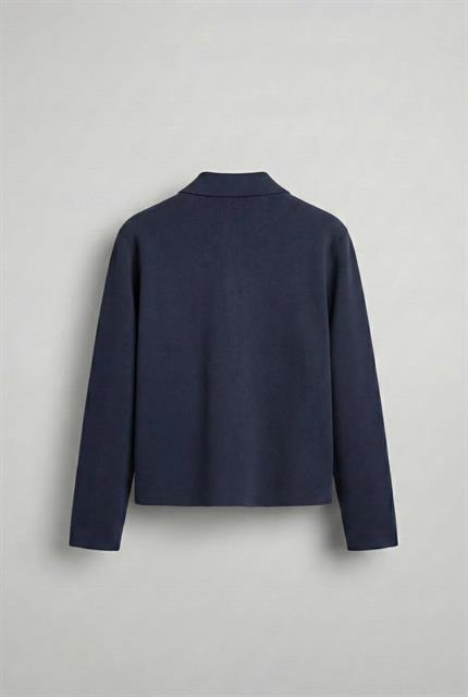 Erkek Boxy Fit Rahat Ceket Lacivert