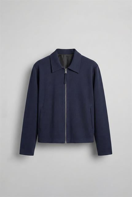 Erkek Boxy Fit Rahat Ceket Lacivert