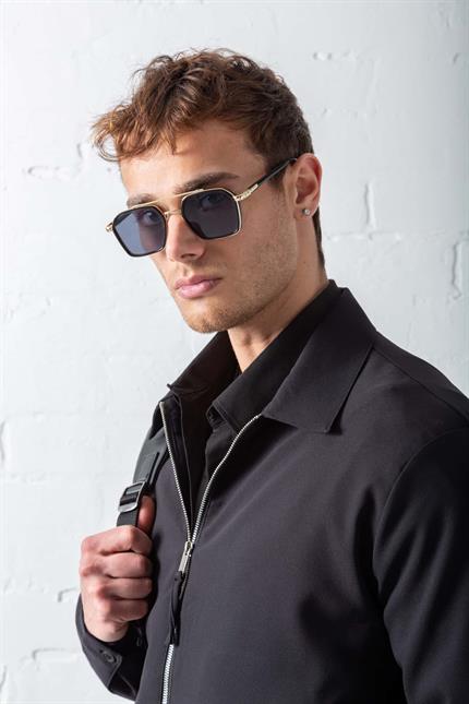 Erkek Boxy Fit Rahat Ceket Siyah