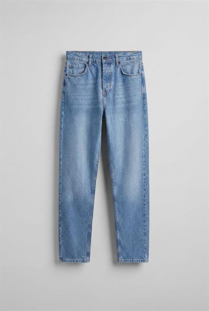 Erkek Boyfriend Fit Jean Pantolon Mavi