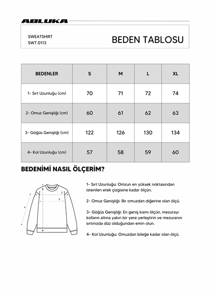 Erkek Denim Polo Yaka Yarım Fermuarlı Oversize Sweatshirt Beyaz