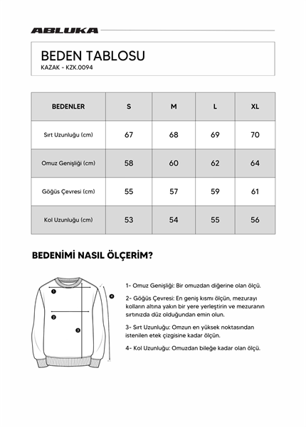 Erkek Desenli Oversize Triko Kazak Bej